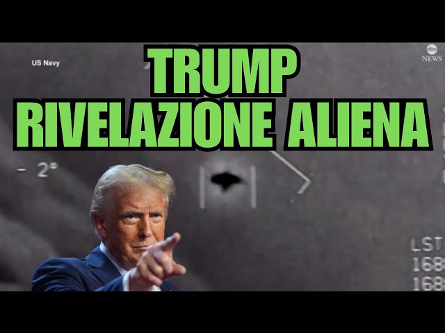 Video thumbnail for I segreti degli UFO saranno svelati, Trump fa una promessa #uap #roswell