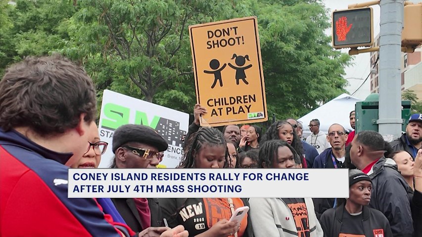 Video thumbnail for Family of Coney Island shooting victims speaks out as community demands action