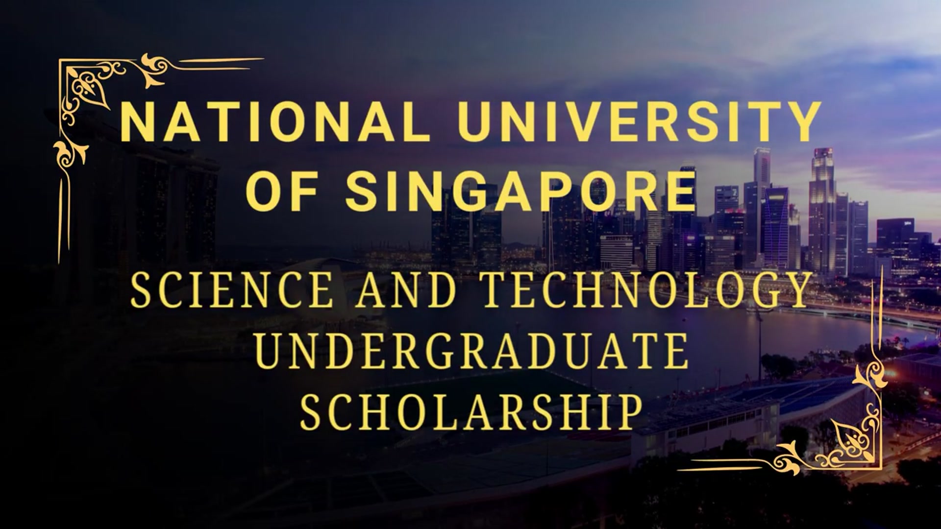 Video thumbnail for 7 Full Funding Scholarships in the Singapore for International Students