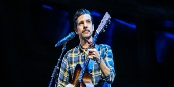 Video thumbnail for Photos/Video: Seth Avett Performs at Curtain Call of SWEPT AWAY
