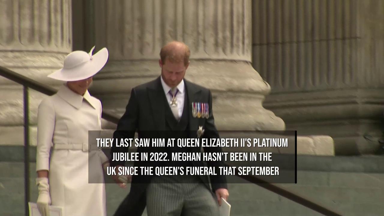 Video thumbnail for IN CASE YOU MISSED IT: Meghan, Duchess of Sussex to join Prince Harry in UK with their children.