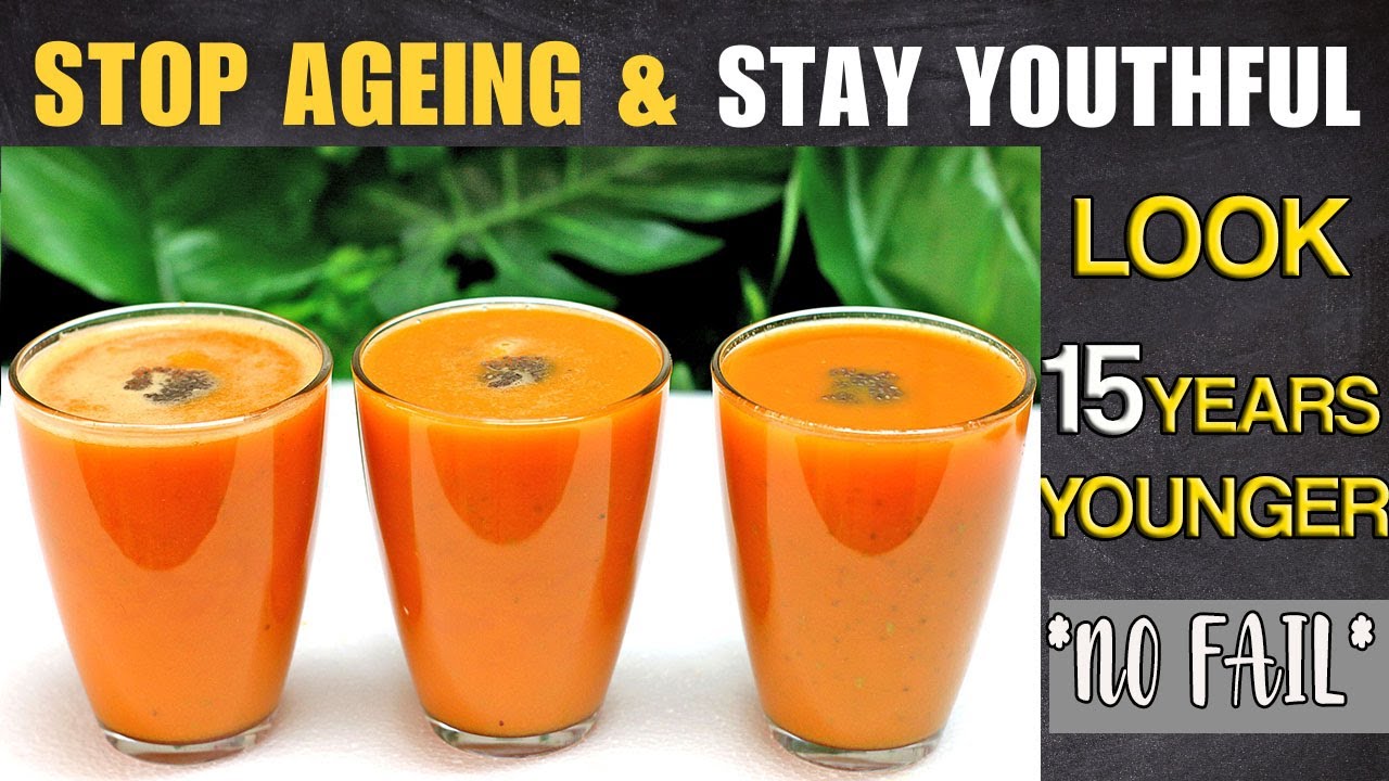 Video thumbnail for Drink 2x Daily - Look 15 years Younger with Beautiful Glowing Skin- HERE'S HOW?