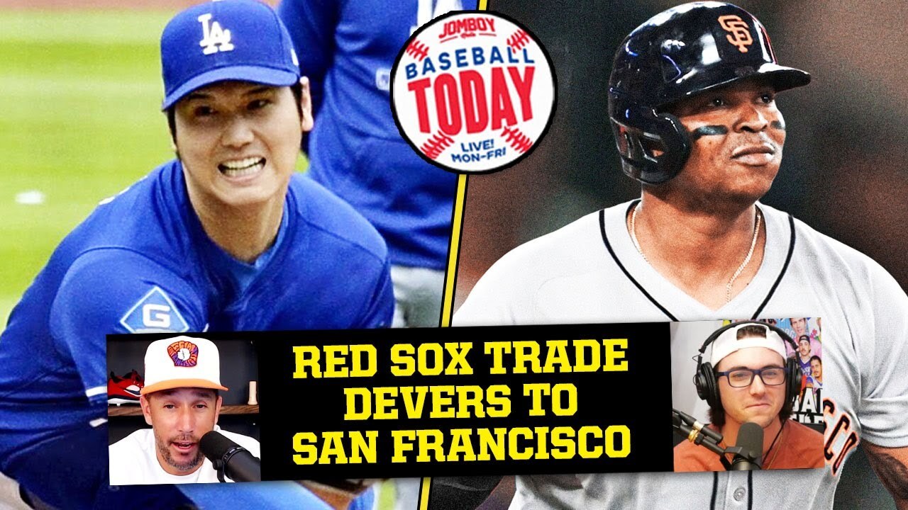 Video thumbnail for Reaction to Rafael Devers traded to the Giants | Baseball Today (ft. Jimmy Knorp)