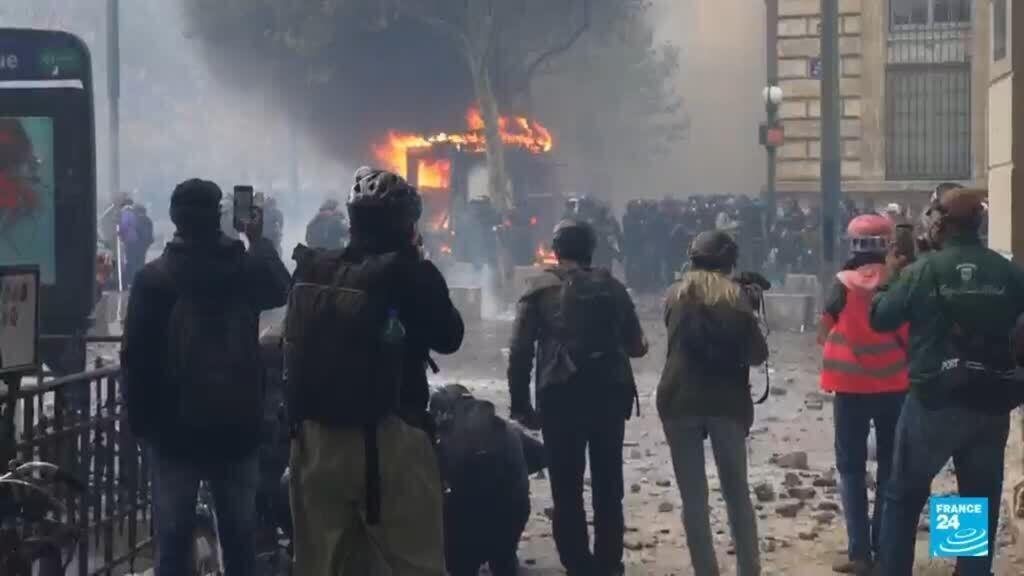 Video thumbnail for France braces for another weekend of protests amid nationwide riots