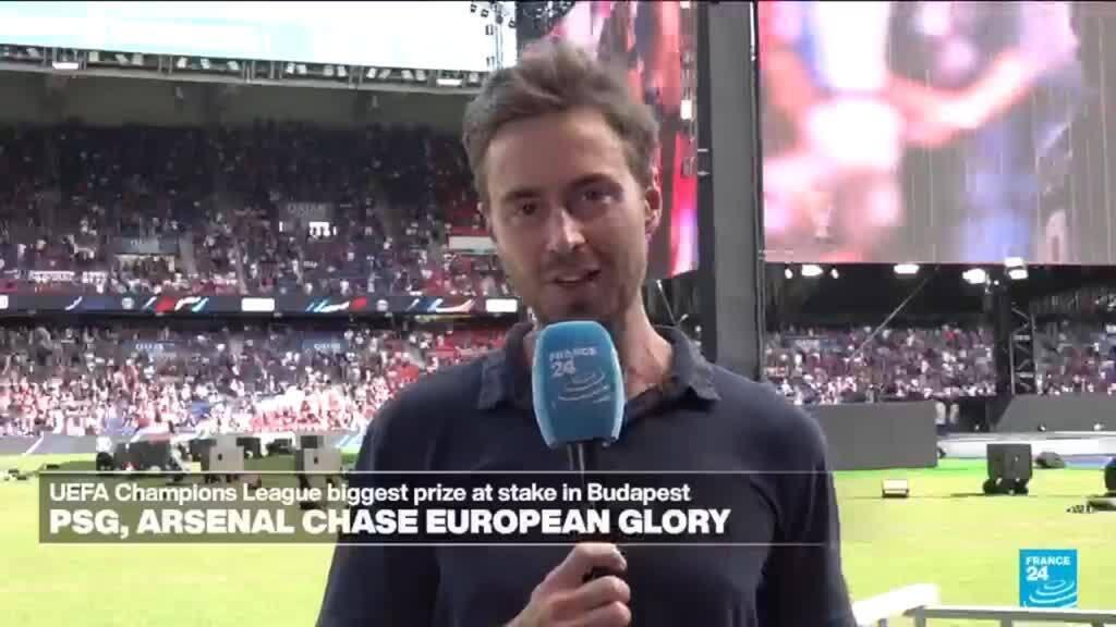 Video thumbnail for PSG and Arsenal chase European glory at UEFA Champions League final