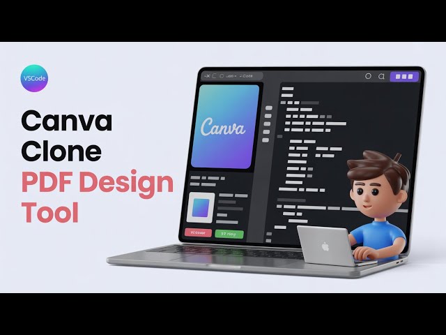 Video thumbnail for Build a Canva Clone PDF Design Tool with Layers, Fonts & Export | JavaScript Canvas API Tutorial