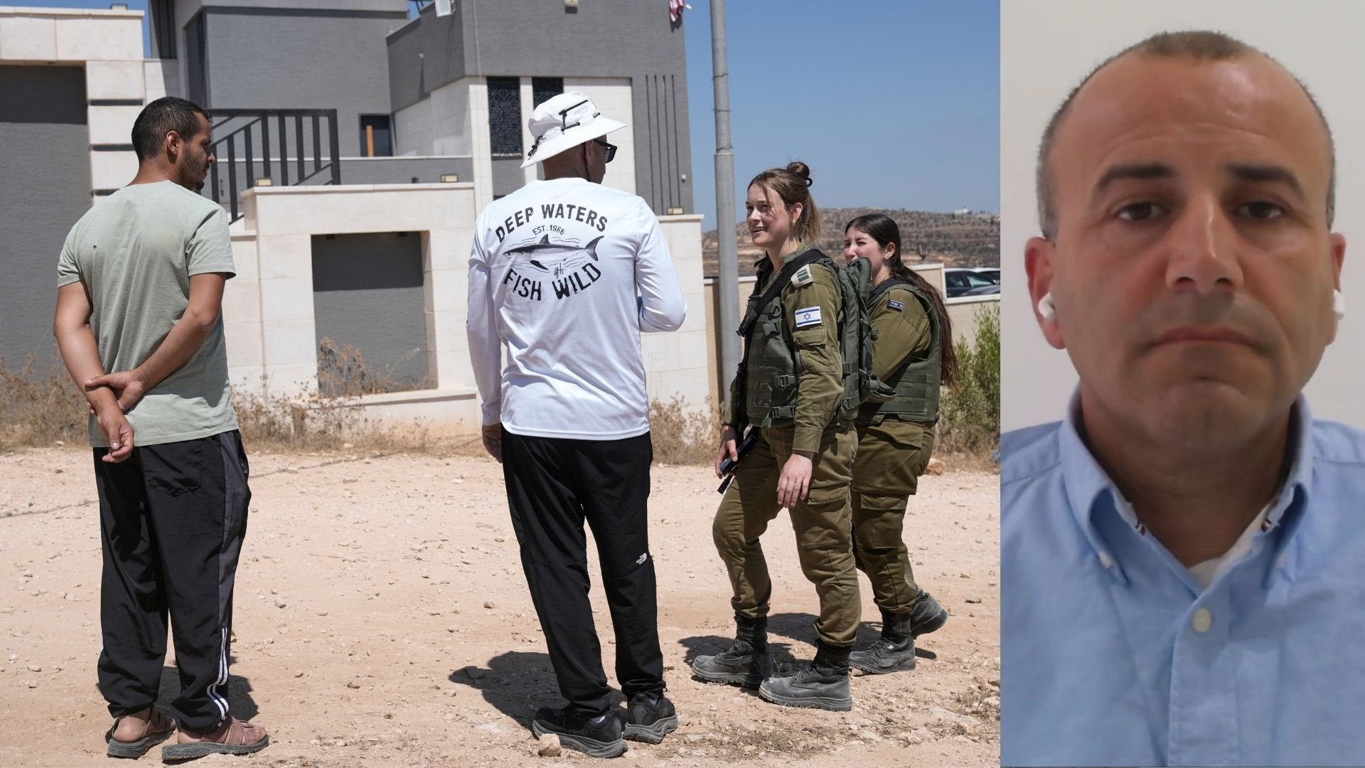 Video thumbnail for 'Blocked from our own homes': Palestinian American on Israeli military checkpoint in Qusra