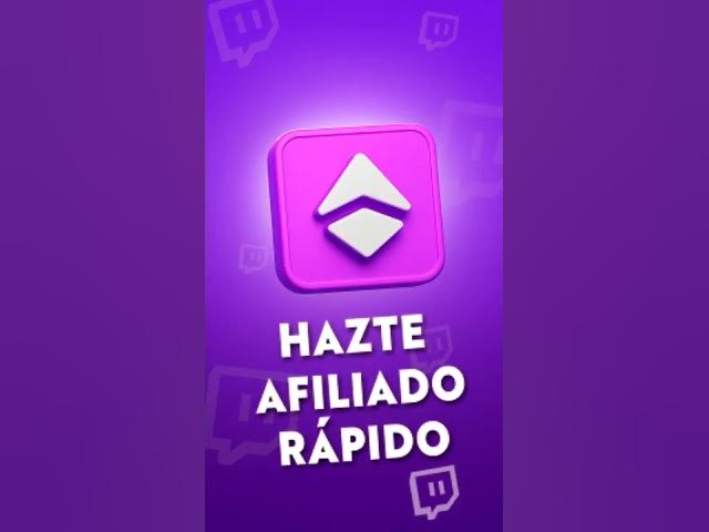 Video thumbnail for Ser Afiliado en Twitch ahora es MUCHO más fácil. #Twitch #OBS #AfiliadoTwitch #twitchstreamer