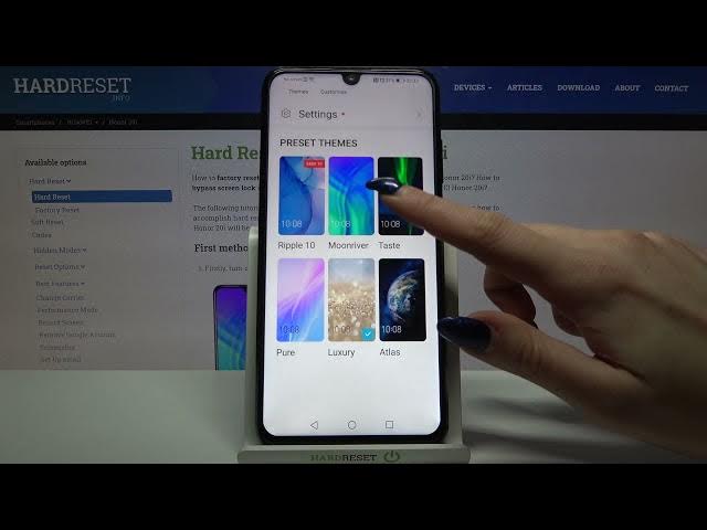 Video thumbnail for How to Change Device Theme on Honor 20i – Set New Theme