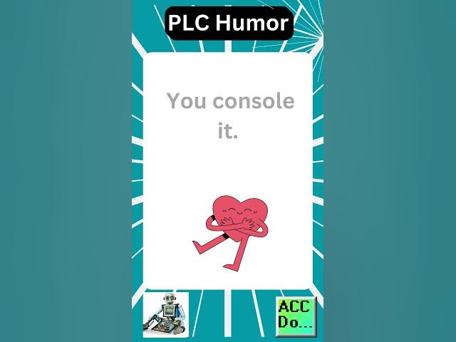 'Video thumbnail for PLC humor comfort JavaScript bug...'