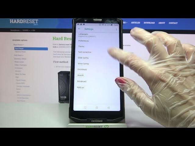 Video thumbnail for How to Turn On / Off Auto Correction on DOOGEE S70