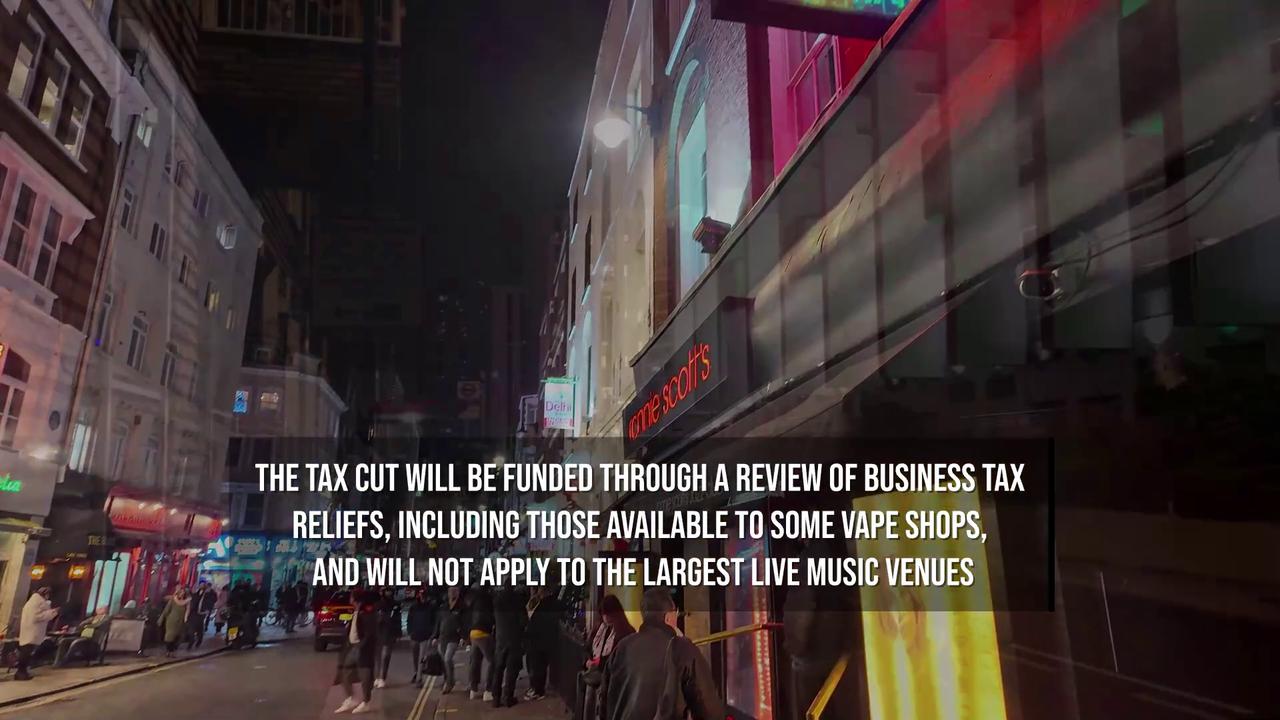 Video thumbnail for Burnham Cuts Business Rates For Pubs And Music Venues.