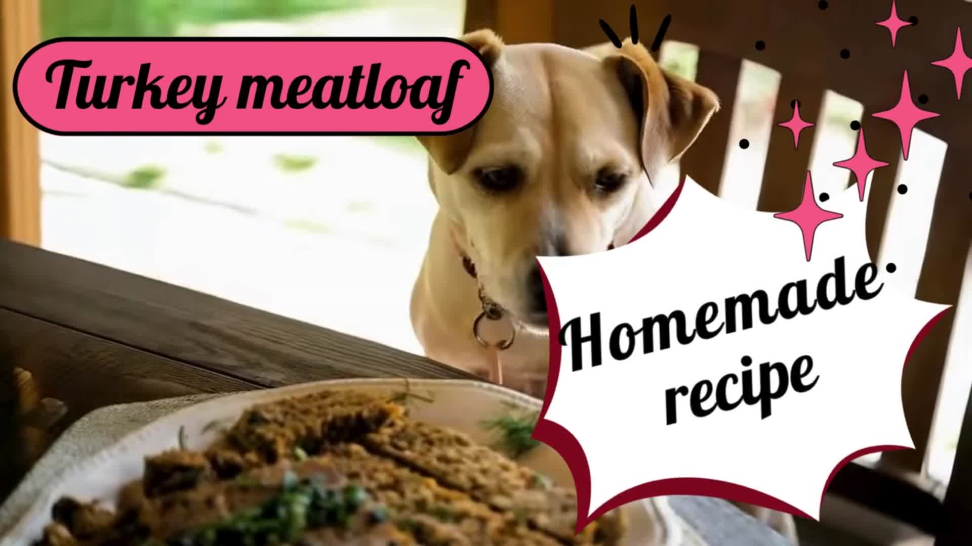 Video thumbnail for Turkey meatloaf for dog