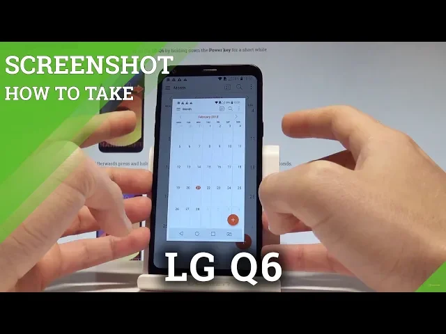Video thumbnail for How to Take Screenshot on LG Q6 - Capture Screen / Save Screen |HardReset.Info