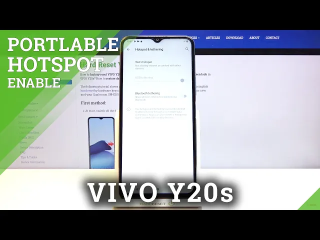 Video thumbnail for How to Enable Portable Hotspot in VIVO Y20s – Wi-Fi Hotspot