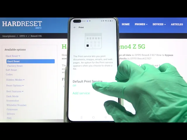 Video thumbnail for How to Connect Printer with OPPO Reno4 Z  – Pair Printer