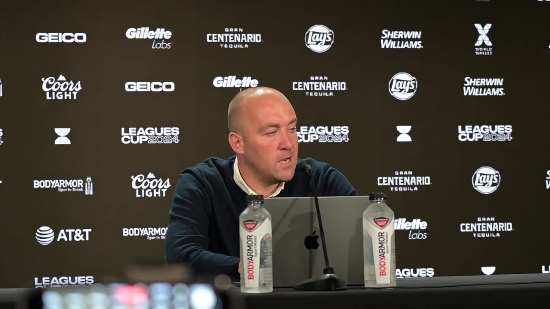 'Video thumbnail for stream punk soccer: nycfc defeats queretaro fc in leagues cup shootout! cushing press conference'
