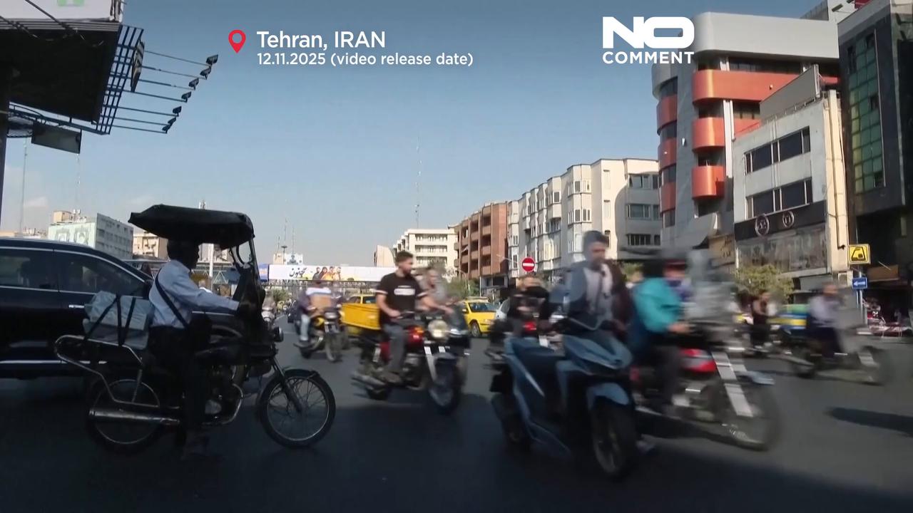 'Video thumbnail for More women ride motorbikes in Tehran, testing Iran’s legal limits'