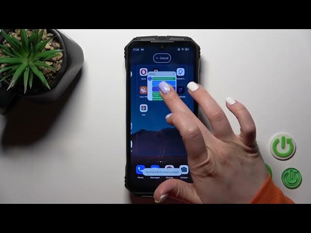 Video thumbnail for Customize Home Screen on DOOGEE V Max - Add & Remove Screen Widgets