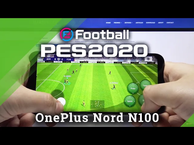 Video thumbnail for PES Mobile Gameplay on OnePlus Nord N100 – Gaming Performance Checkup