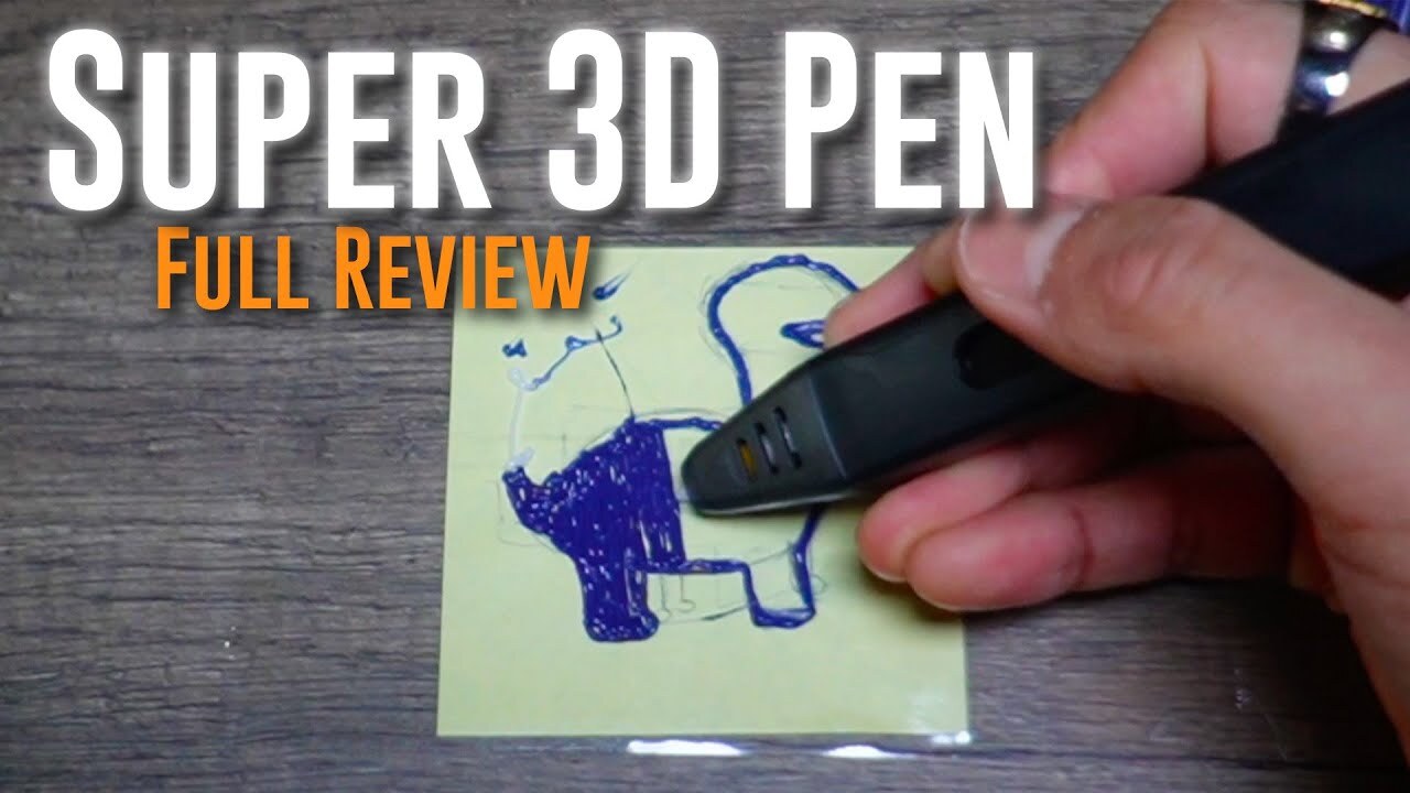 Video thumbnail for Everything To Know About The MYNT3D Super 3D Pen