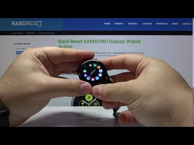 Video thumbnail for How to Take Screenshot in SAMSUNG Galaxy Watch Active – Capture Screen