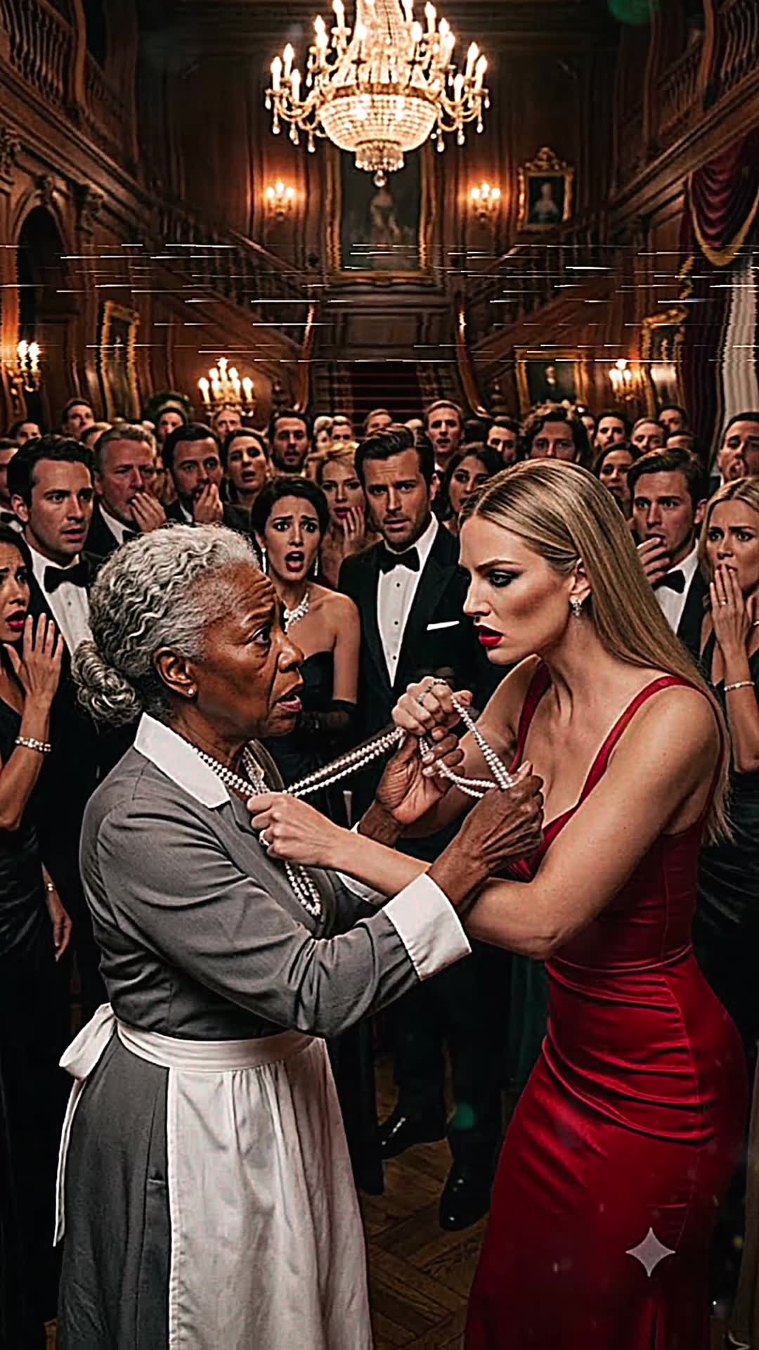 Video thumbnail for A NOIVA Do Bilionário Humilhou A EMPREGADA Negra Errada... Sem Imaginar Quem Ela REALMENTE Era...