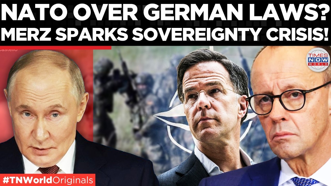 Video thumbnail for MERZ'S NATO PLAN: Germany Developing Secret Framework to Override State Power for Military Logistics