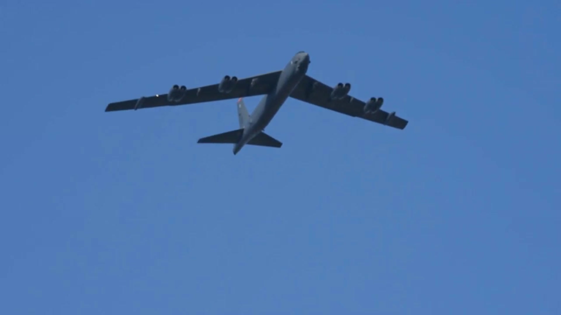 'Video thumbnail for B-52 Bomber Lands In The United Kingdom'