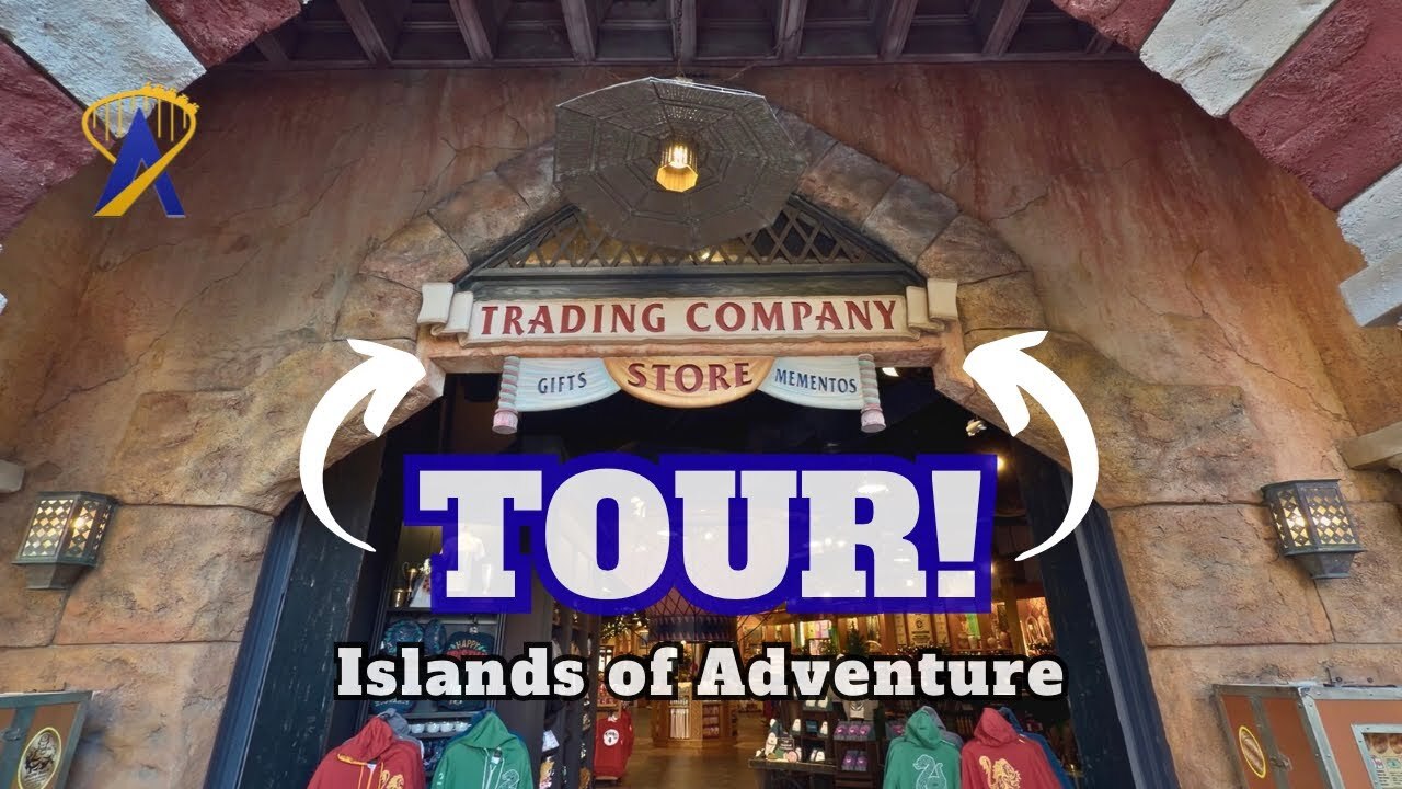 Video thumbnail for Island Trading Company Tour - Islands of Adventure 2025