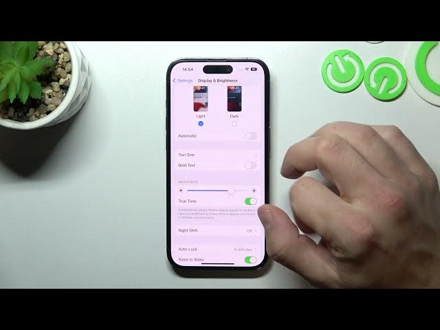 Video thumbnail for How to Find and Manage Display Settings on iPhone 14 Pro - Set The Best Color Temperature on iPhone