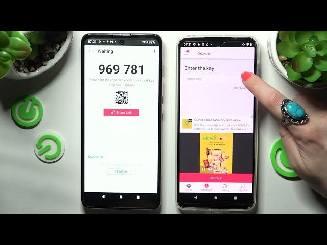 Video thumbnail for How to Send Files from the MOTOROLA Moto E40 to an Android Device - Send Anywhere App