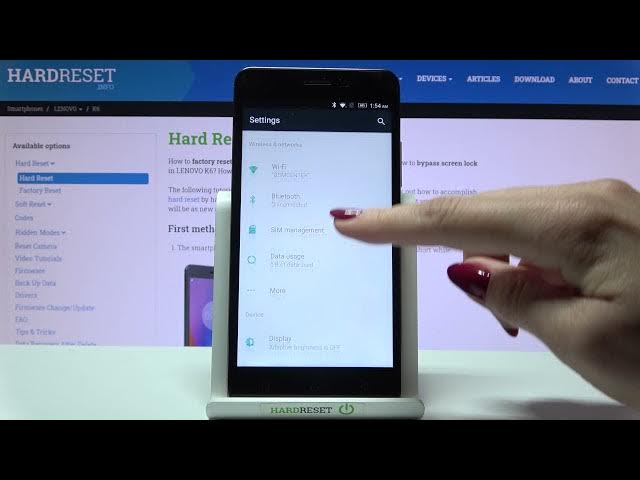 Video thumbnail for How to Back Up Data on LENOVO K6 – Create Google Backup