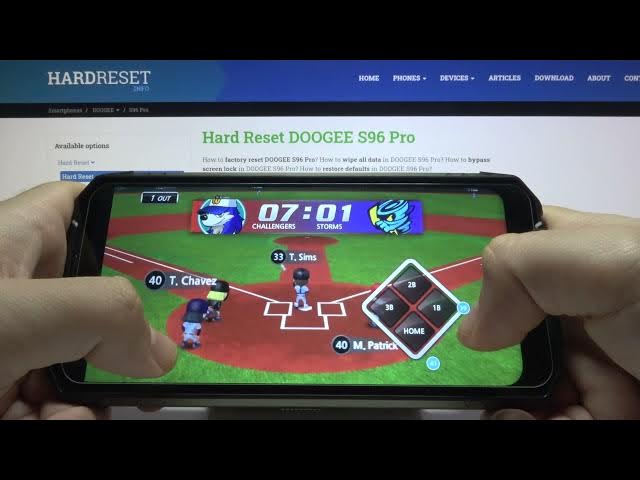 Video thumbnail for Baseball 9 gameplay on DOOGEE S96 Pro - Performance Checkup & Game Settings