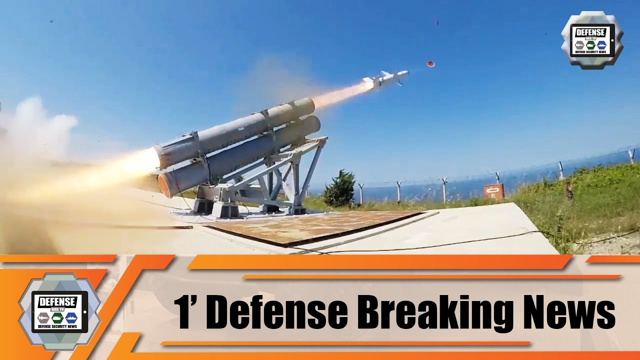 Video thumbnail for Turkey successfully conducts test launch of local-made ATMACA anti-ship cruise missile