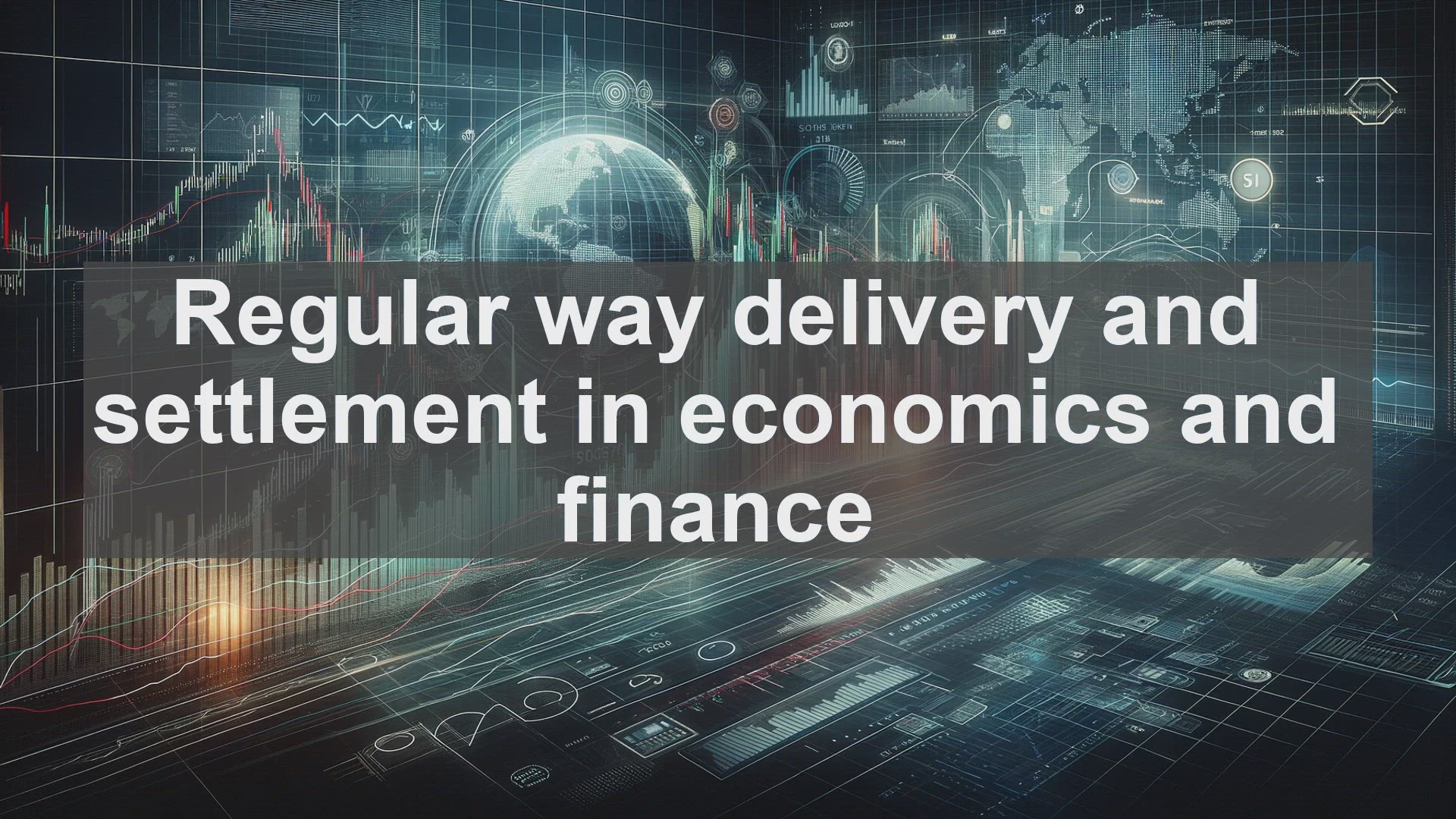 'Video thumbnail for Regular way delivery and settlement in economics and finance'
