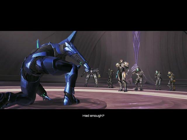 Video thumbnail for Metroid Prime 4 - Chrono Tower: Sylux Final Boss Fight | All Phases | Cutscenes and Gameplay S2