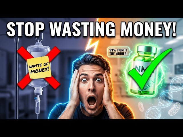 Video thumbnail for NAD+ vs NMN: Stop Wasting Money! The Science-Backed Winner for Longevity