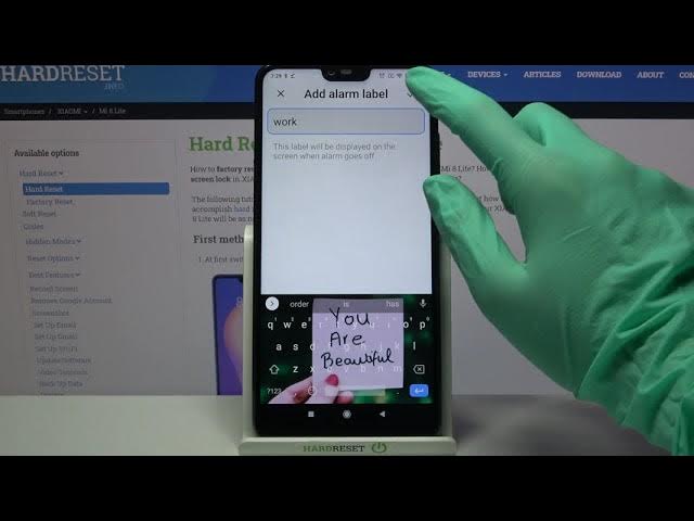 Video thumbnail for How to Set Up Alarm Clock on XIAOMI Mi 8 Lite – Alarm Clock Settings
