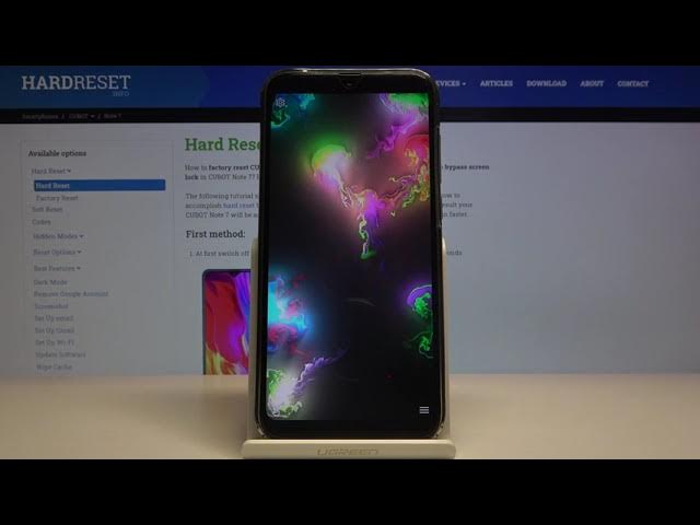 Video thumbnail for How to Apply Live Wallpaper Magic Fluid in CUBOT Note 7