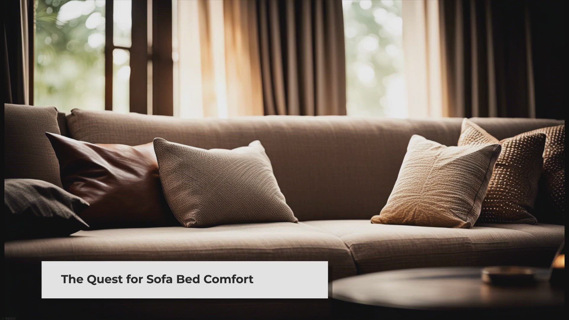 'Video thumbnail for Making Your Sofa Bed More Comfortable: A Comprehensive Guide'