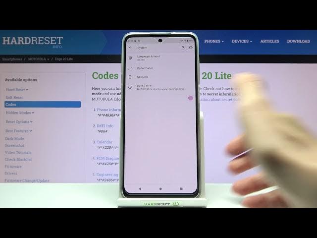 Video thumbnail for How to Enable Developer Options in MOTOROLA Edge 20 Lite – Advanced Settings