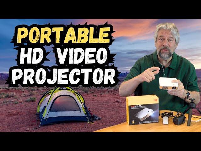Video thumbnail for Small but Mighty: Kodak Luma 450 HD Video Projector
