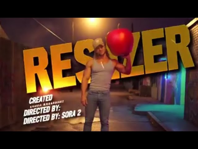 Video thumbnail for "RESIZER" - Sora 2, Comedy Action Superhero Movie Trailer.