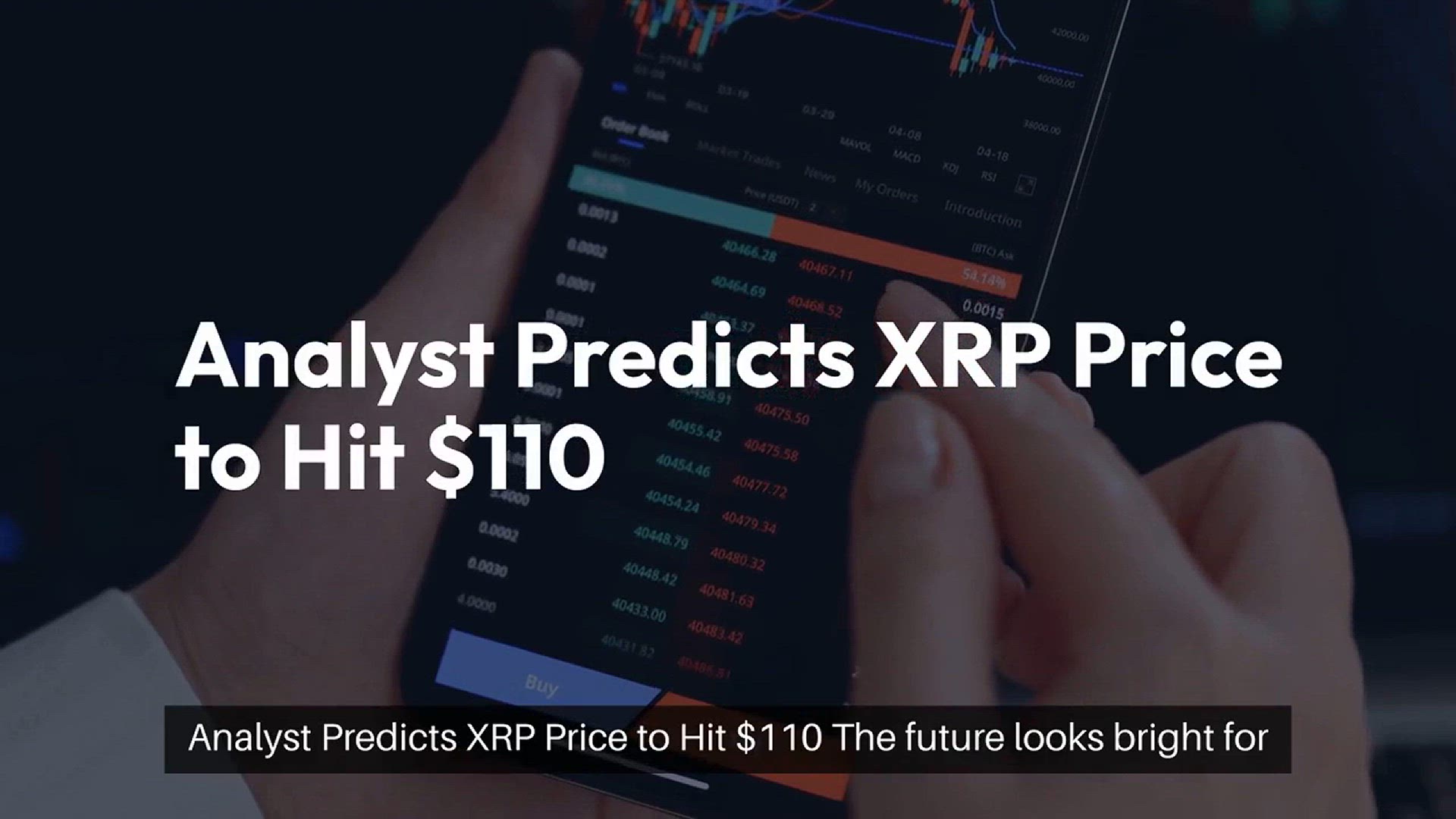 Video thumbnail for Analyst Predicts XRP Price to Reach $110 | Bold Prediction & Key Price Targets