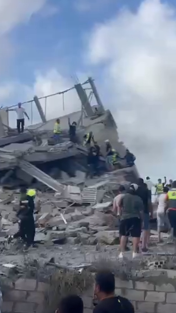 Video thumbnail for New wave of Israeli strikes pound Lebanon despite ceasefire