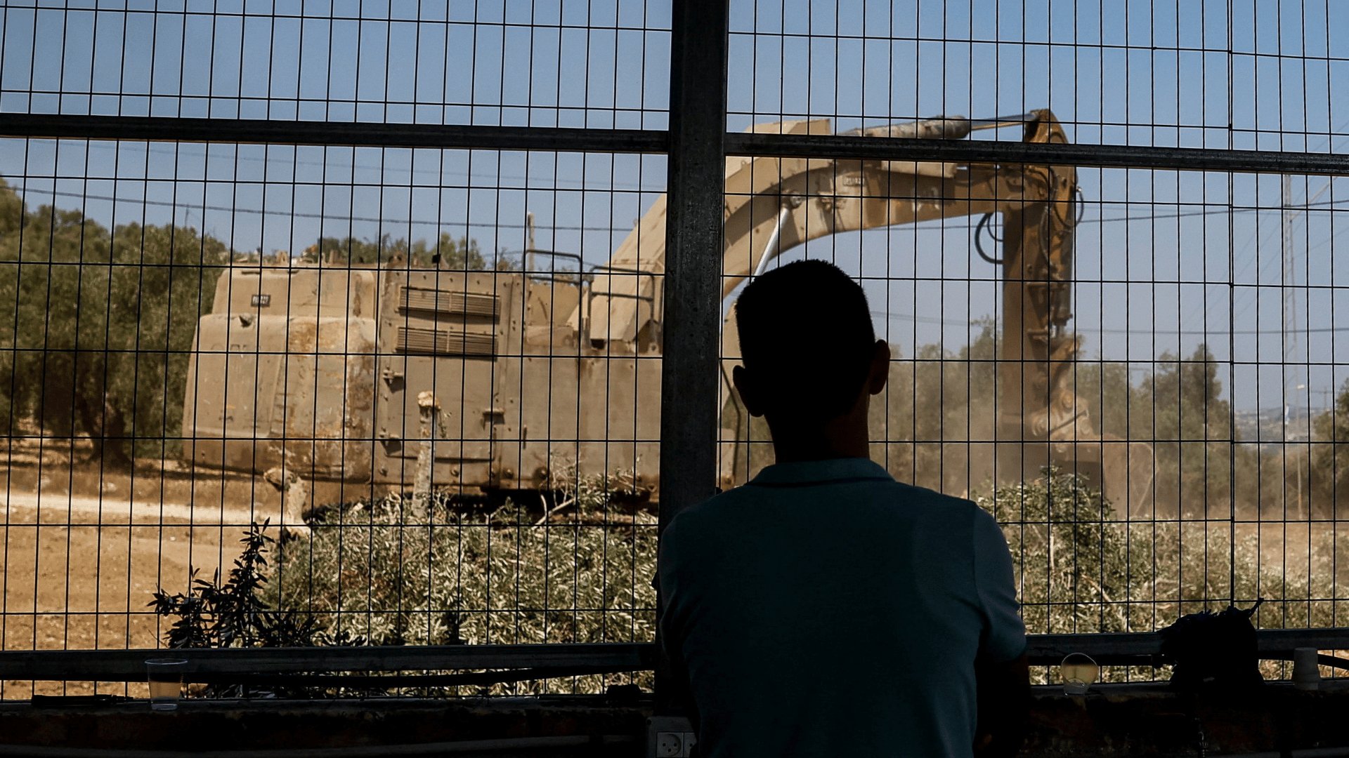 Video thumbnail for Israeli bulldozers raze occupied West Bank village as residents vow to rebuild