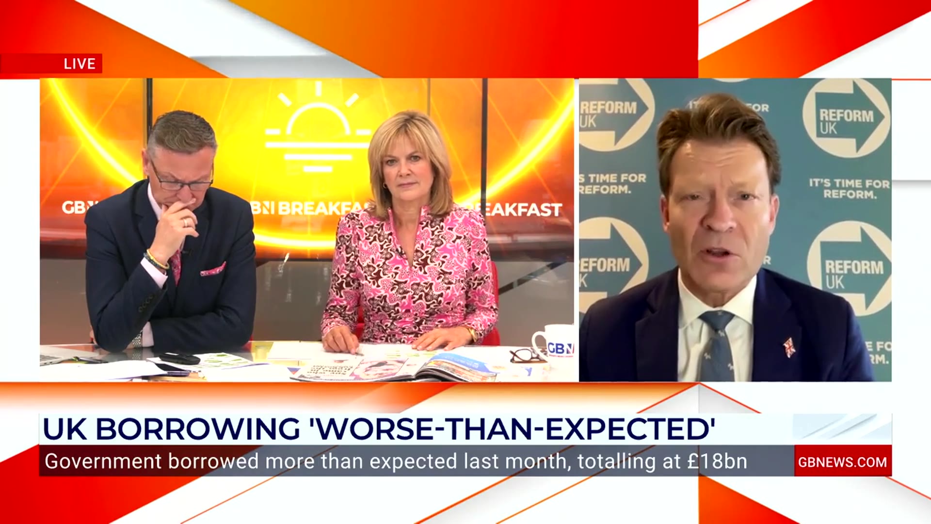 'Video thumbnail for WATCH: Richard Tice backs use of military to tackle migrant crisis - 'It's a deterrent!''