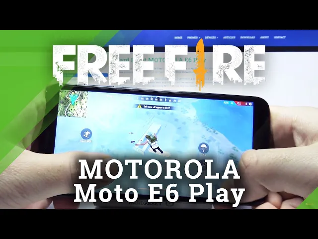 Video thumbnail for Garena Free Fire Performance Checkup on Motorola Moto E6 Play – Gameplay