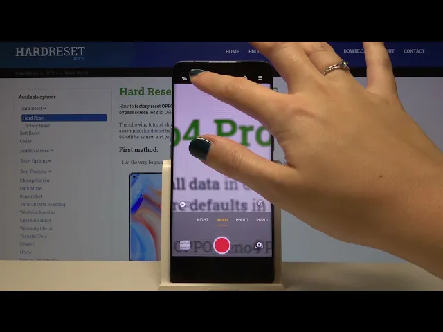 Video thumbnail for How to Activate Image Stabilization on OPPO Reno4 Pro – Optical Stabilization